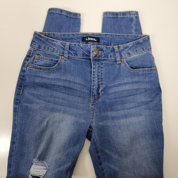 D. Jeans factory  distressed  jegging size 6 - Picture 11 of 13